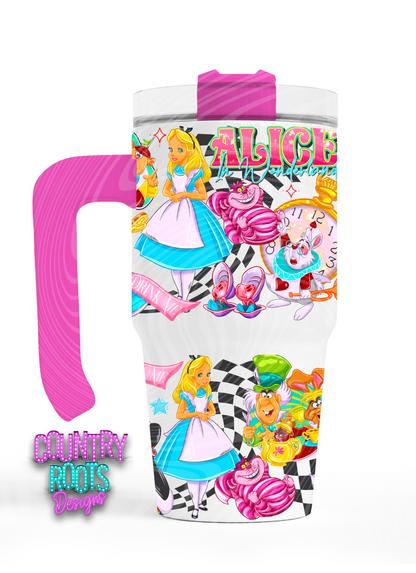 Alice 12oz Grippy Tumbler