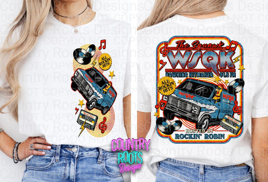 Rockin' Robin Tee- Front & Back