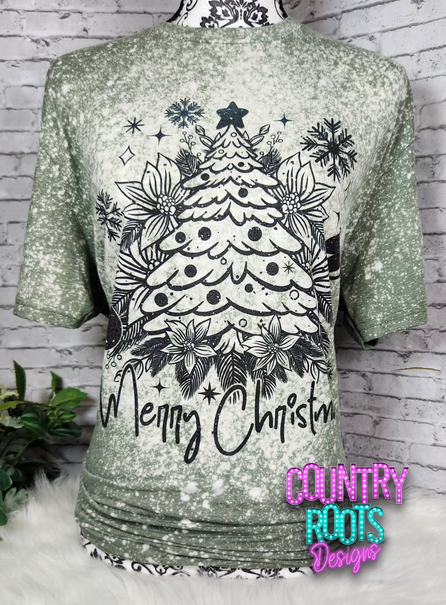 RTS Merry Christmas Tree Tee