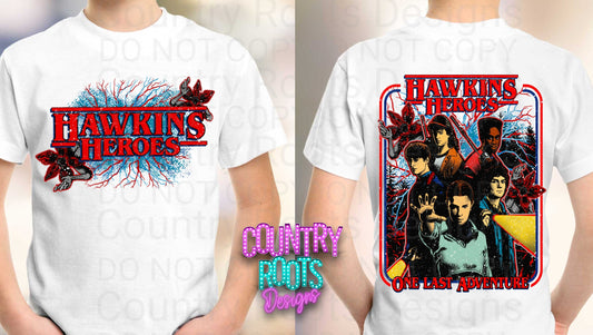 Heros Tee-Front & Back (Kids)