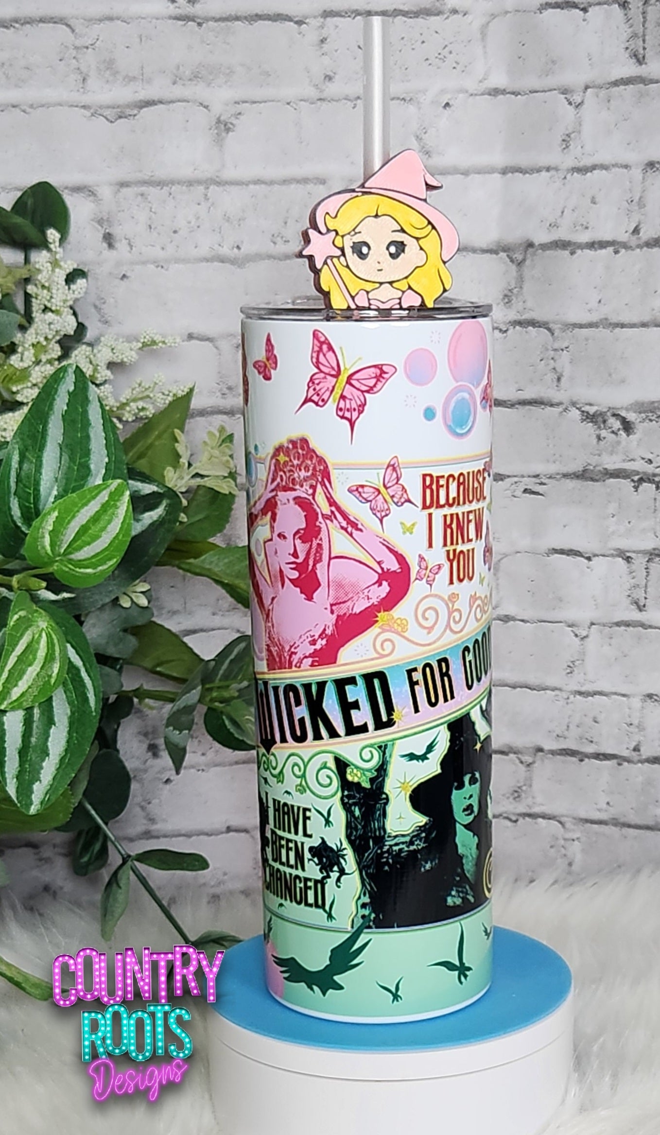 Wicked For Good 20oz Skinny Tumbler