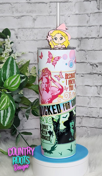 Wicked For Good 20oz Skinny Tumbler