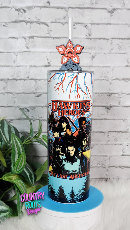 Heros 20oz Skinny Tumbler
