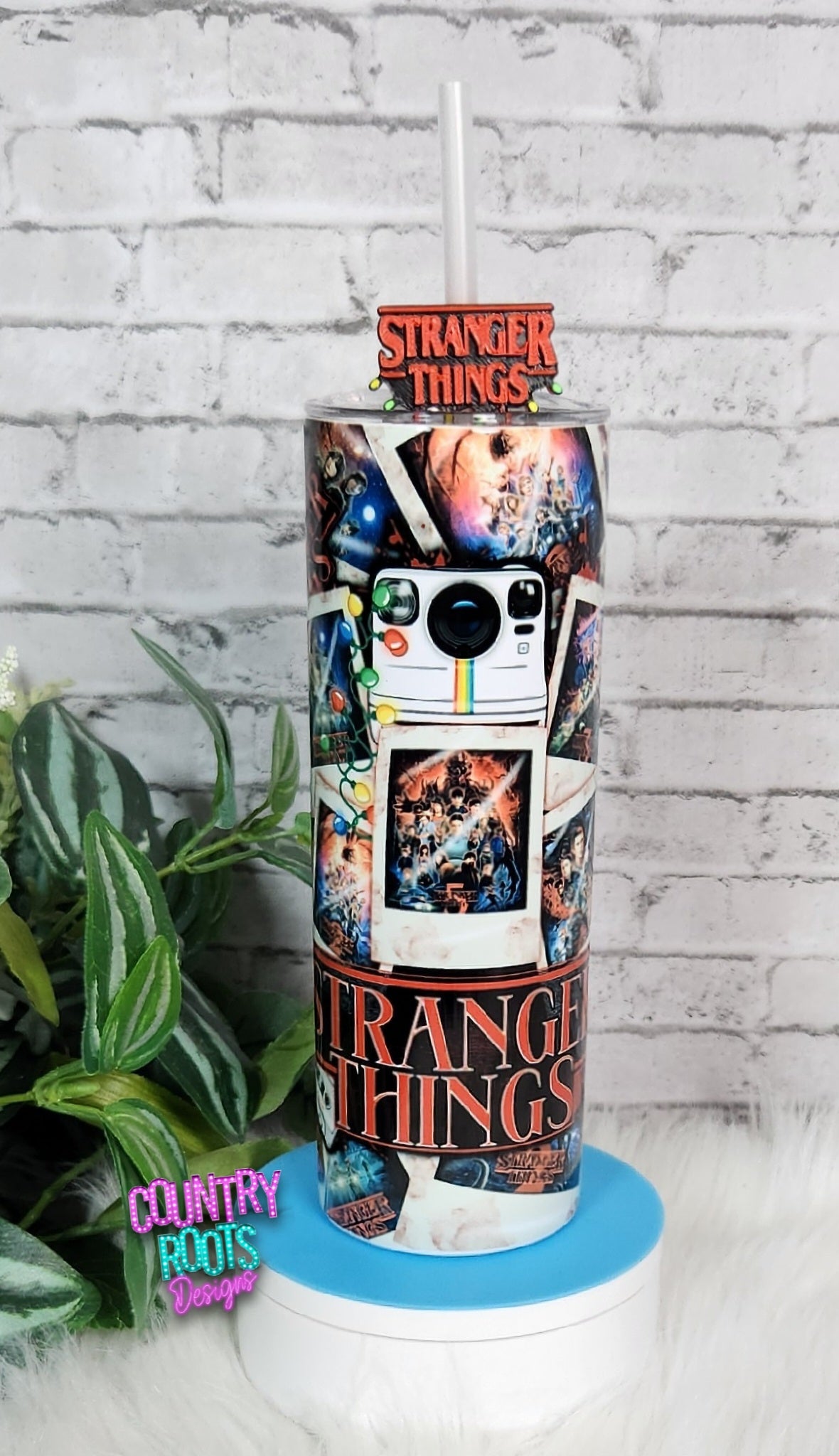 Stranger_T 20oz Skinny Tumbler