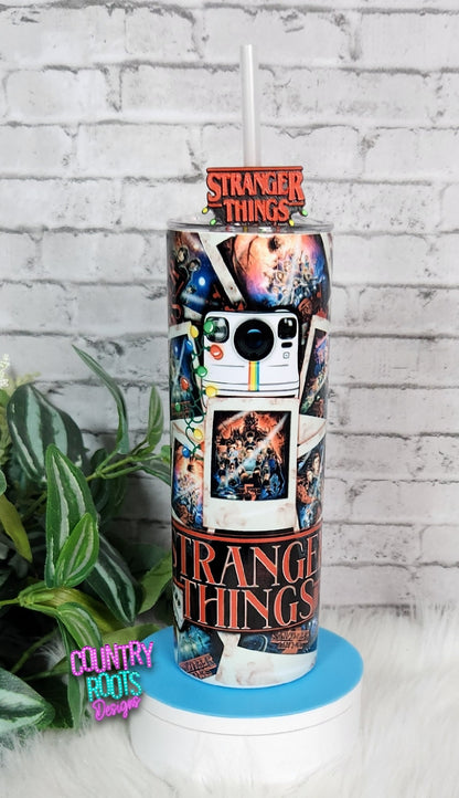 Stranger_T 20oz Skinny Tumbler