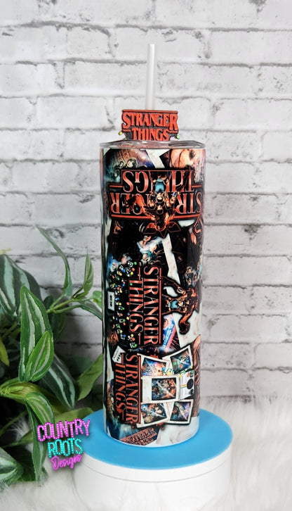 Stranger_T 20oz Skinny Tumbler
