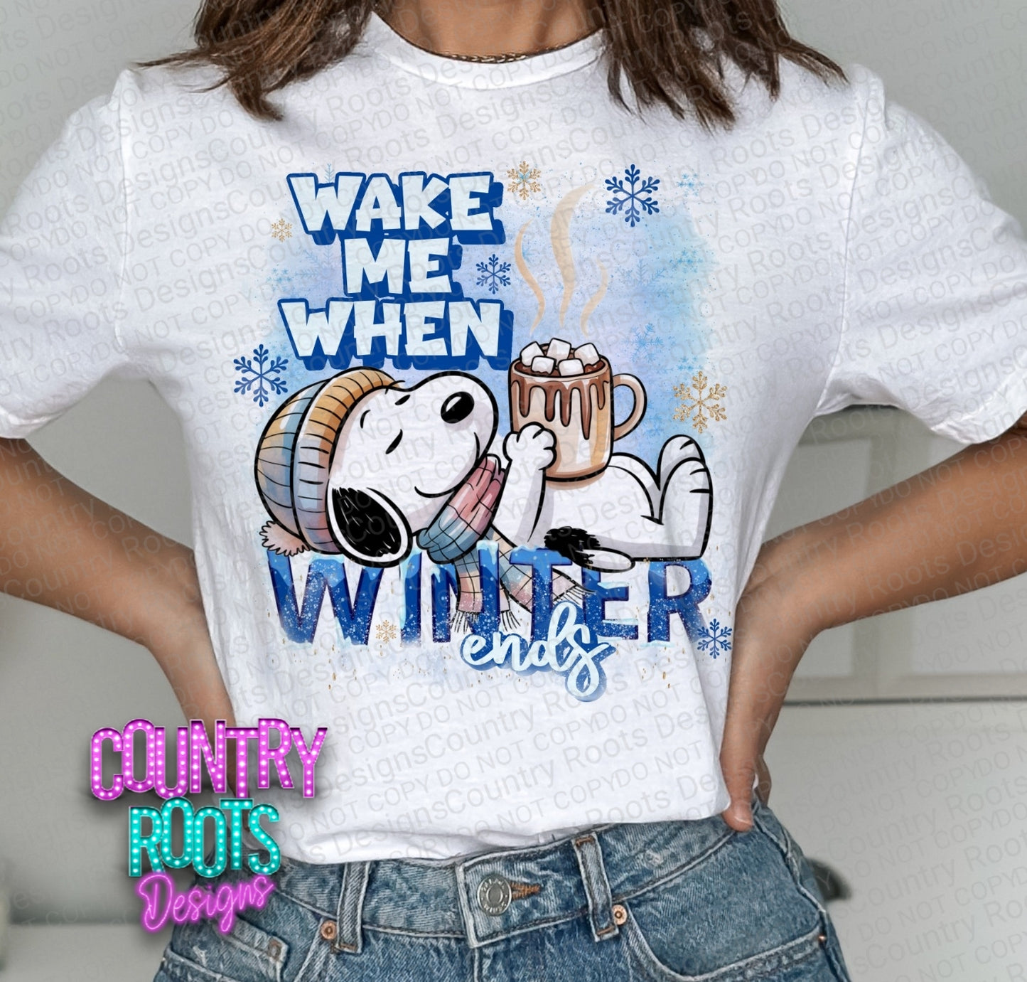 Wake Me Up When Winter Ends Tee