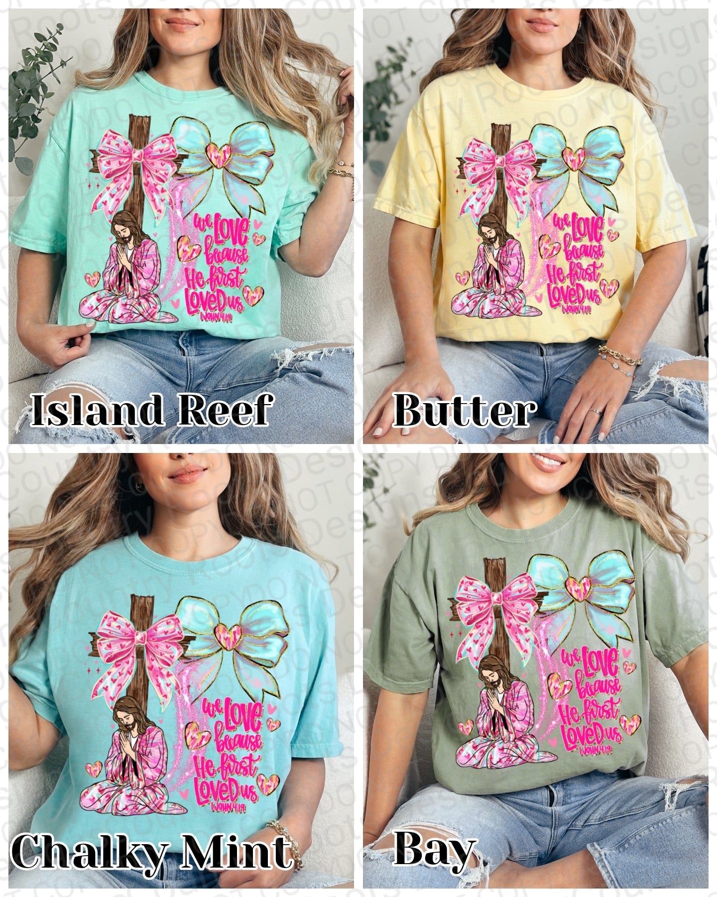 Because He First Loved Us- CC