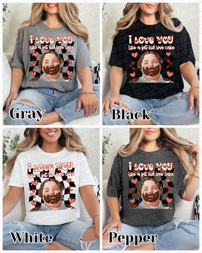 Like A Fat Kid Loves Cake-CC