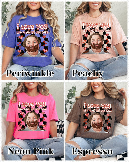 Like A Fat Kid Loves Cake-CC