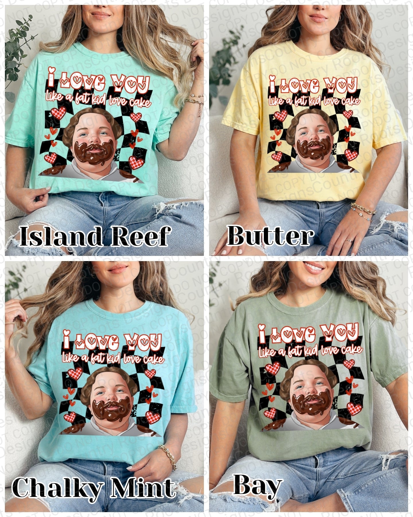 Like A Fat Kid Loves Cake-CC