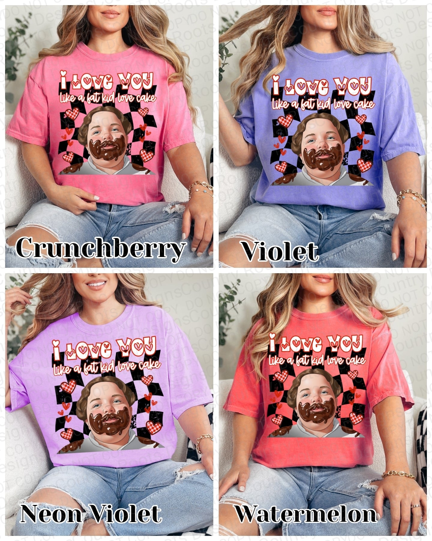 Like A Fat Kid Loves Cake-CC