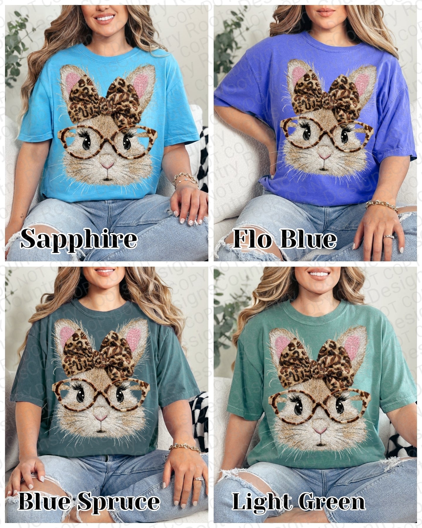 Cute Furry Bunny Tee- CC
