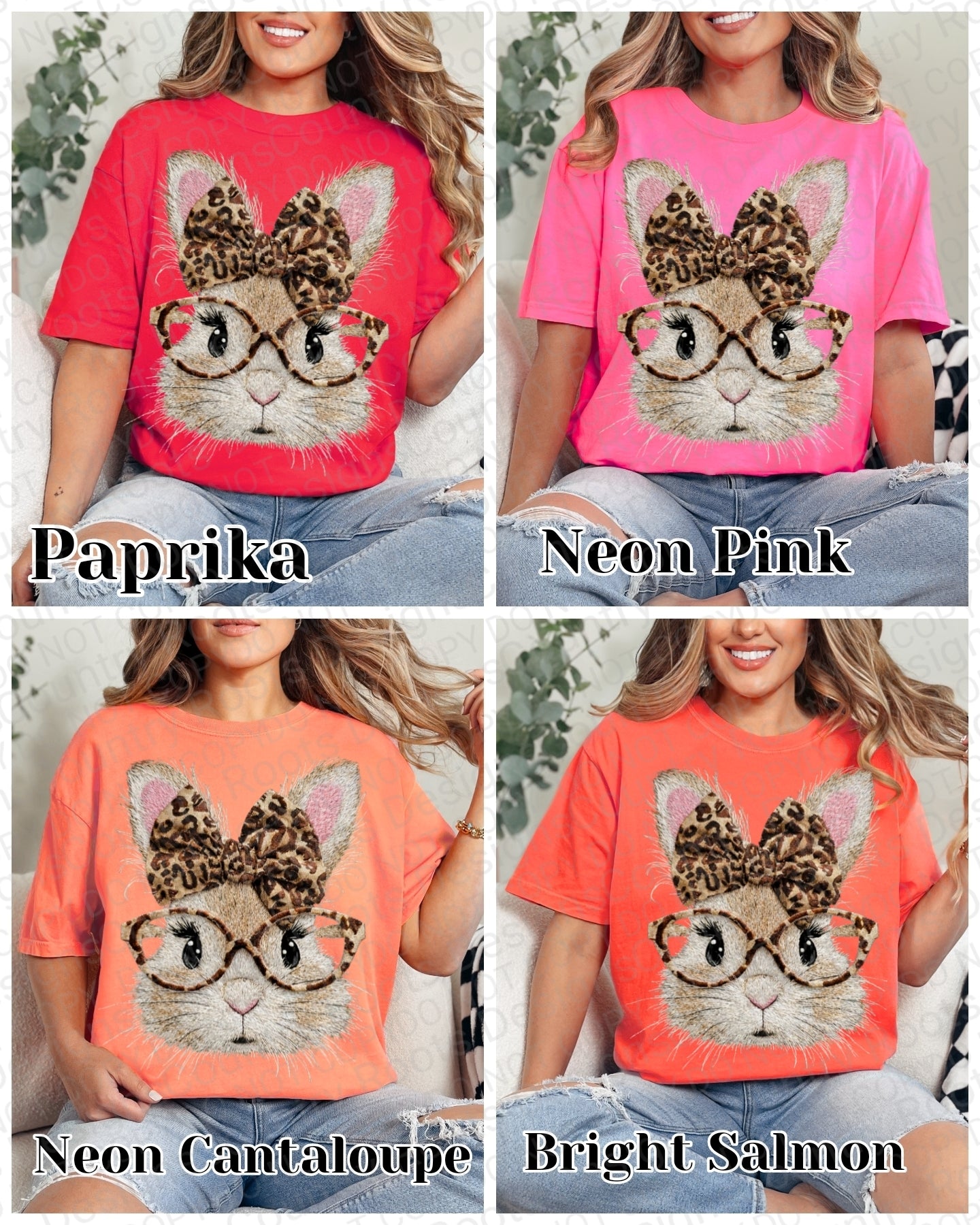 Cute Furry Bunny Tee- CC