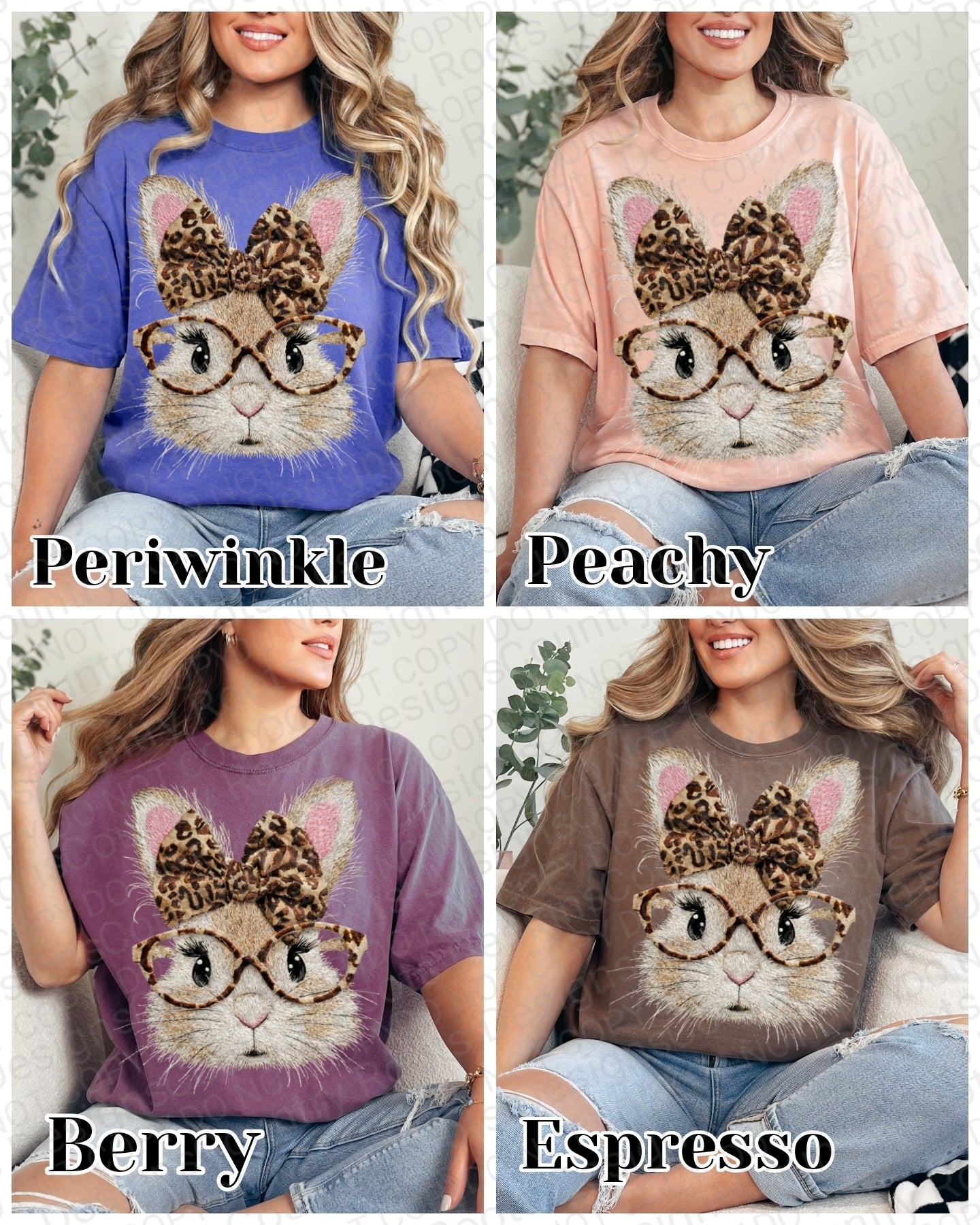 Cute Furry Bunny Tee- CC