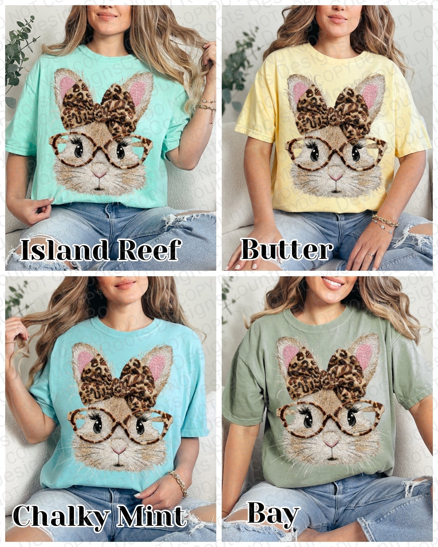 Cute Furry Bunny Tee- CC