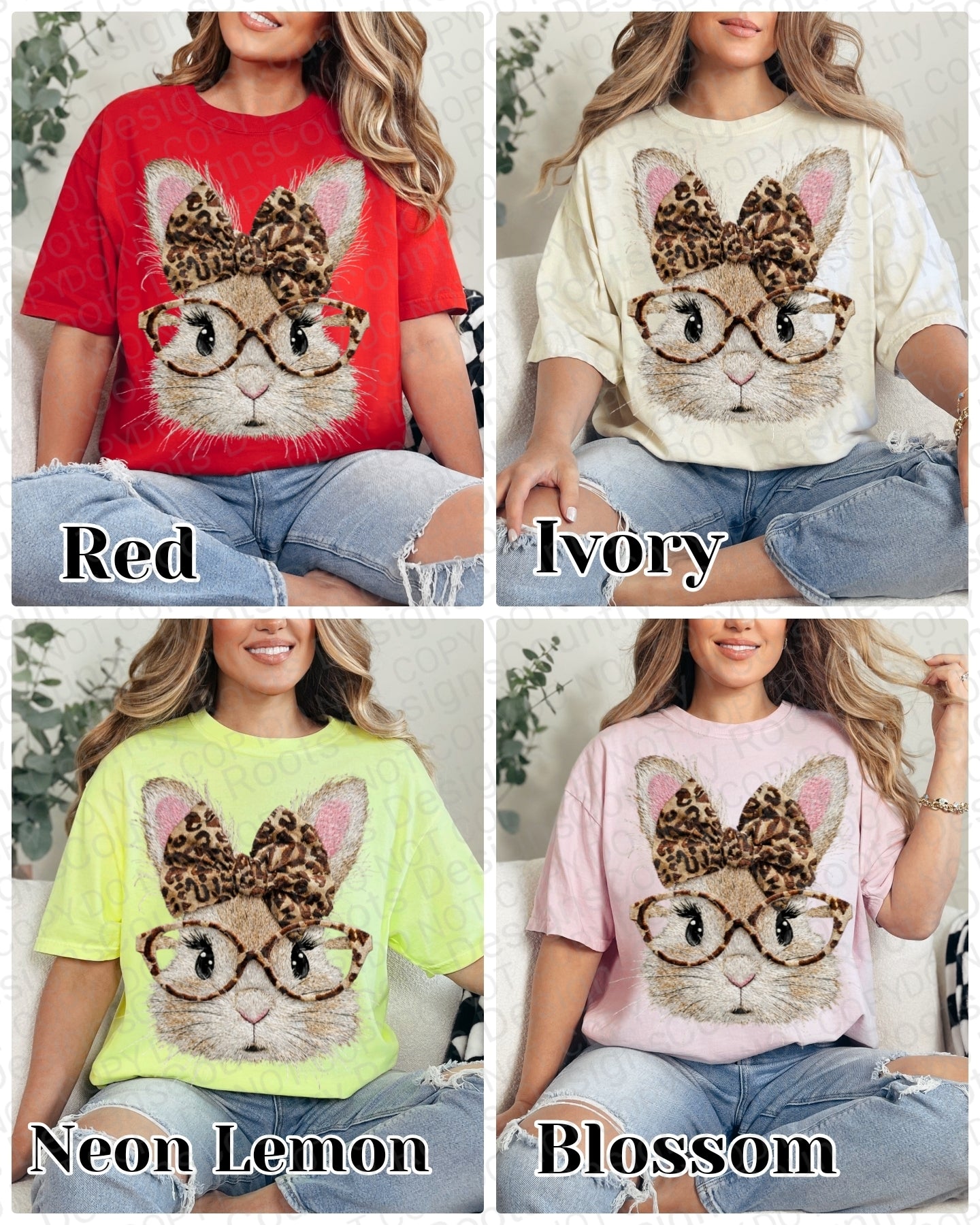 Cute Furry Bunny Tee- CC