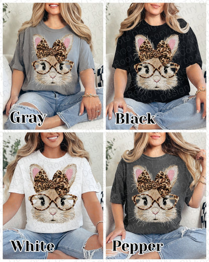 Cute Furry Bunny Tee- CC