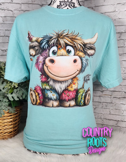 Patchwork Highland Cow_ CC