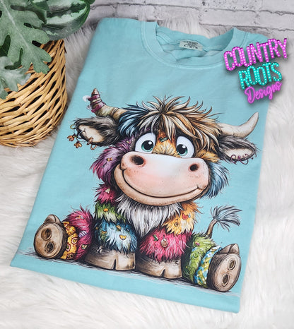 Patchwork Highland Cow_ CC