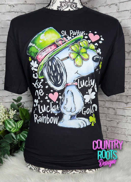 Lucky Snoopy_ Tee