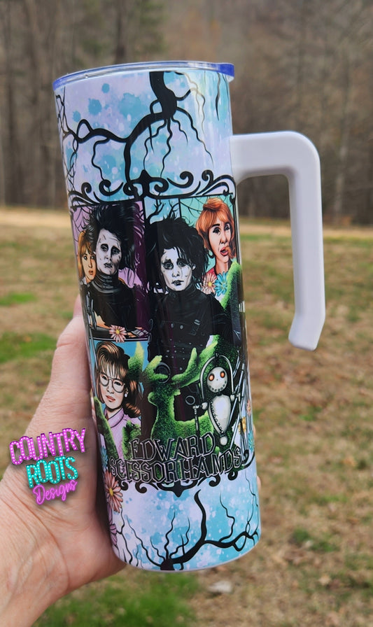 Edward_Scissor 20oz Skinny Tumbler