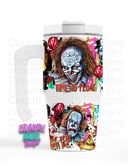 Time To Float Grippy Tumbler