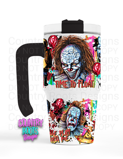Time To Float Grippy Tumbler
