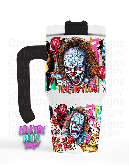 Time To Float Grippy Tumbler