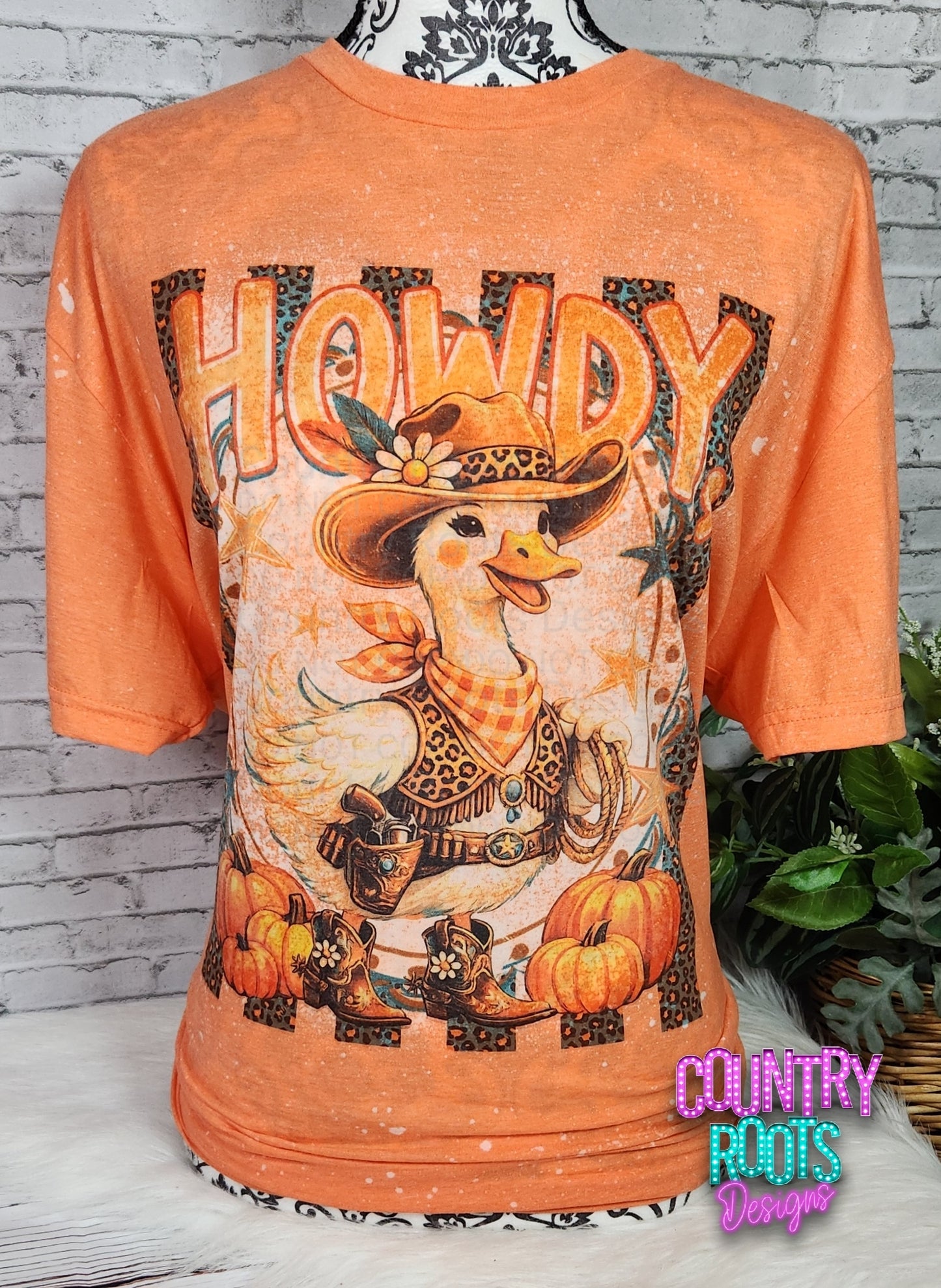 Howdy Cowboy Duck Tee