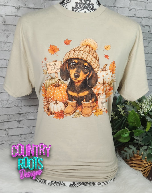 Fall Dog Tee