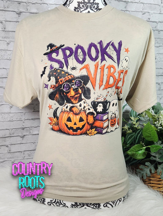 Spooky Vibes Dog Tee