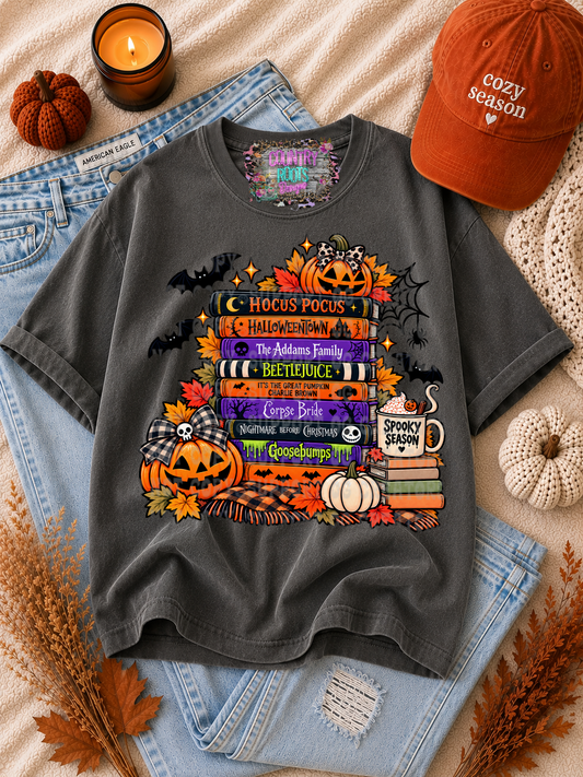 Spooky Books Tee
