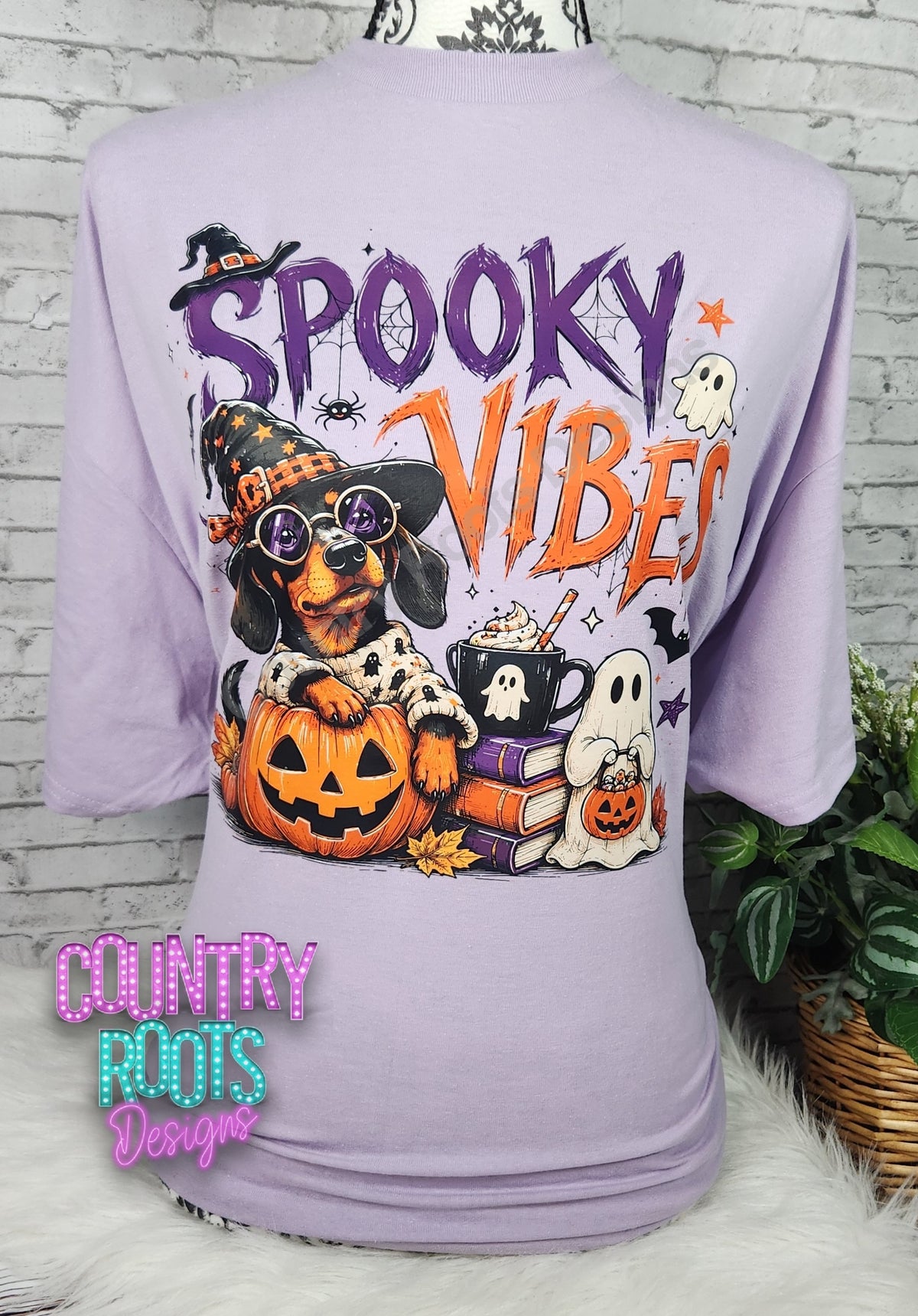 Spooky Vibes Dog Tee
