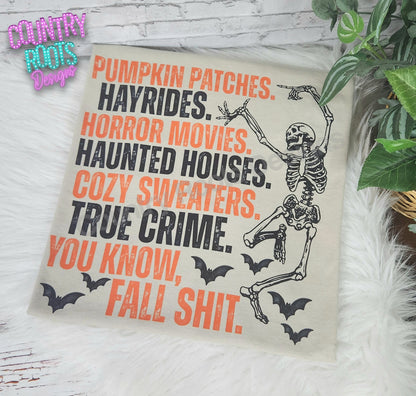 Spooky Fall Shit Tee
