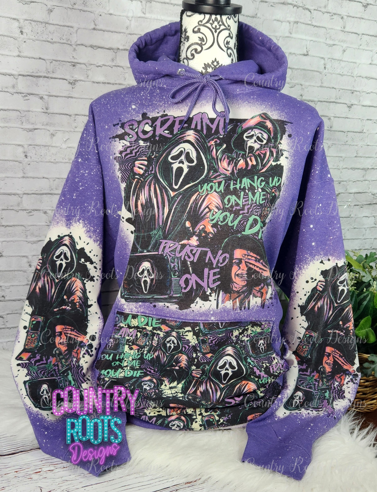 Scream_ You Hang Up Hoodie