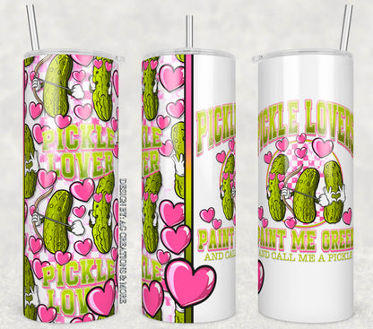 Pickle Lover 20oz Skinny Tumbler