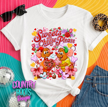 Sweets & Cheese Please Tee