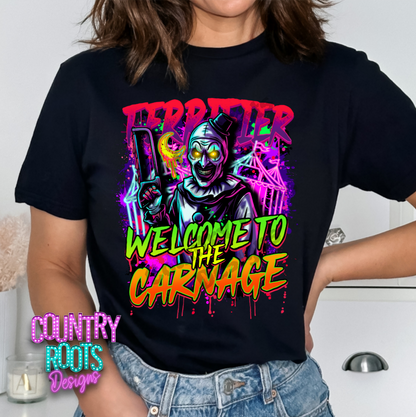 Welcome To The Carnage Tee