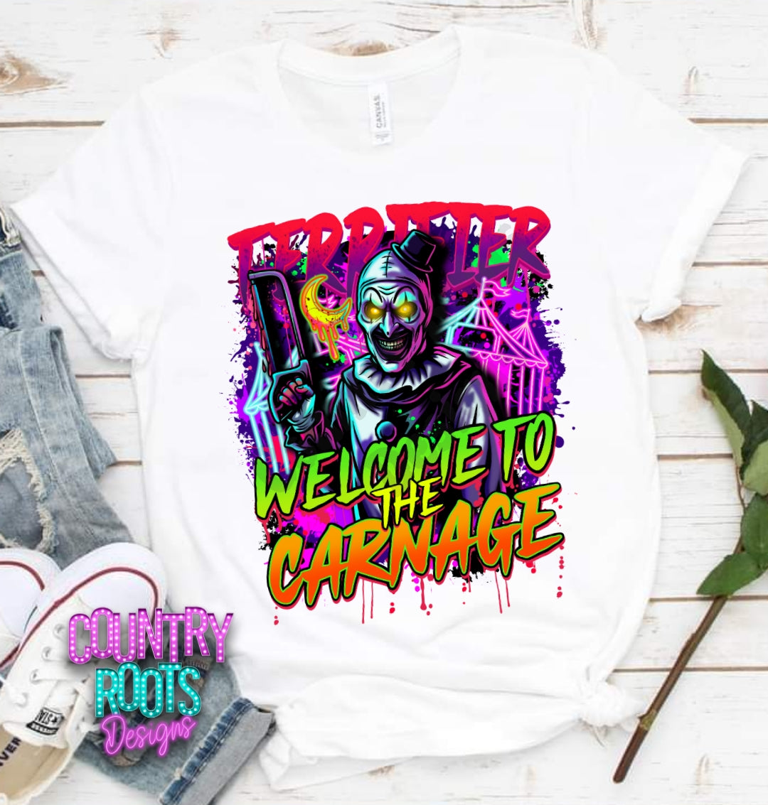 Welcome To The Carnage Tee