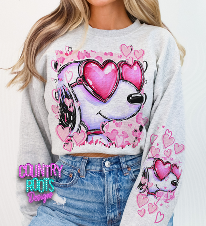 Snoop Pink Hearts
