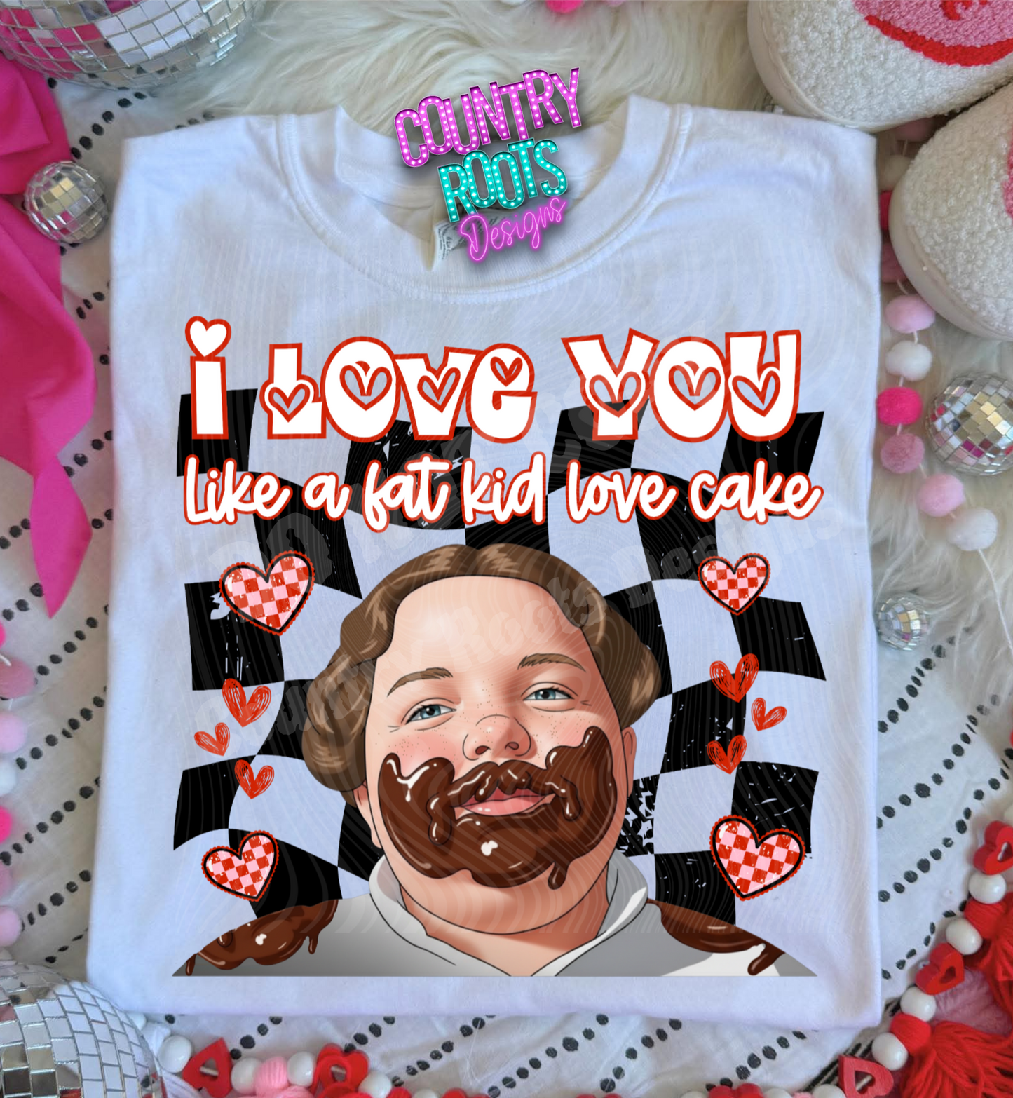 Like A Fat Kid Loves Cake Tee