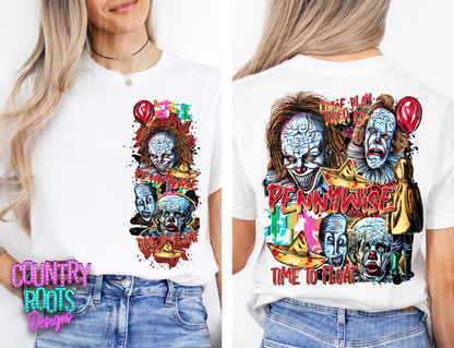 Time To Float Tee- Front & Back