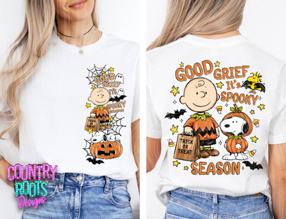Good Grief CB Tee- Front & Back