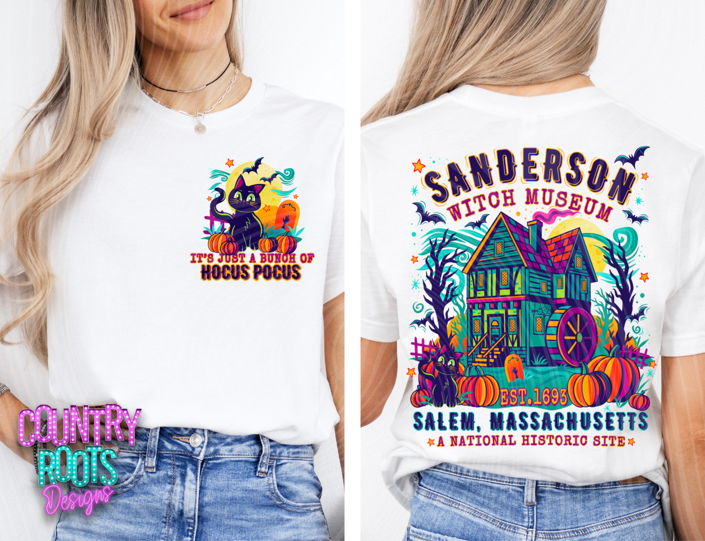Witch Museum Tee- Front & Back