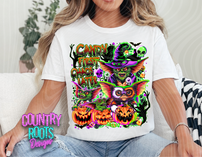 Candy First Chaos Later Tee