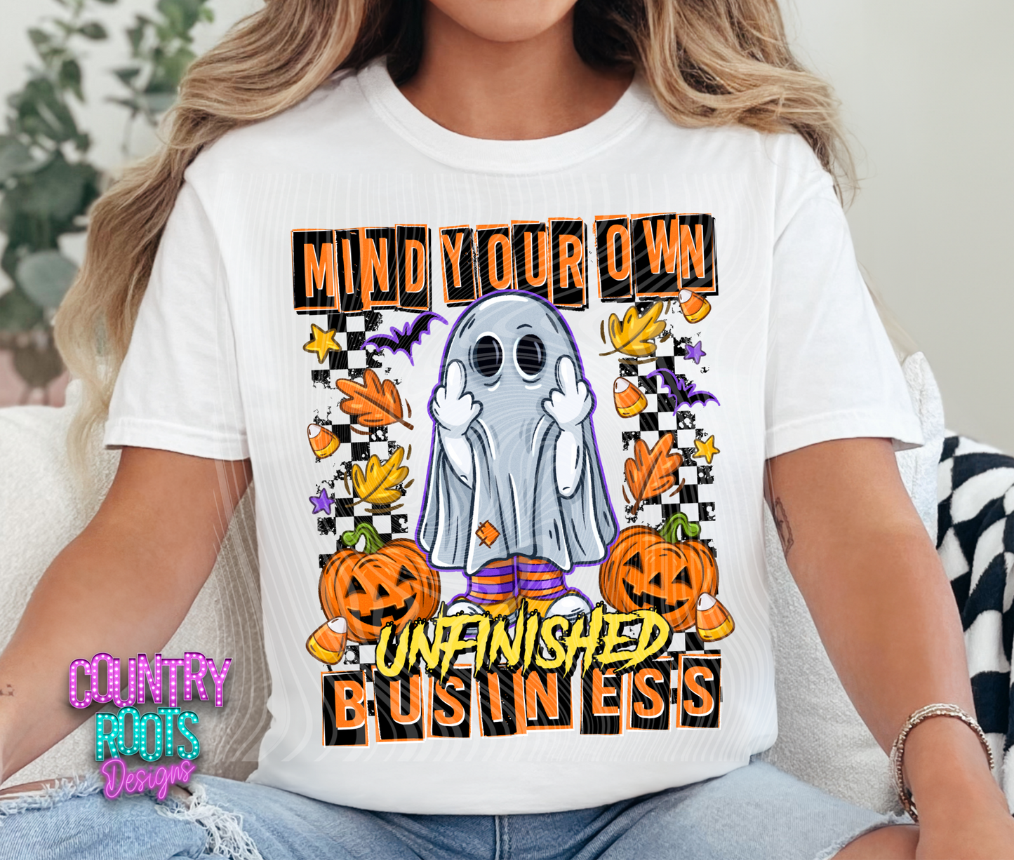 Mind Your Own Unfinished Business Tee