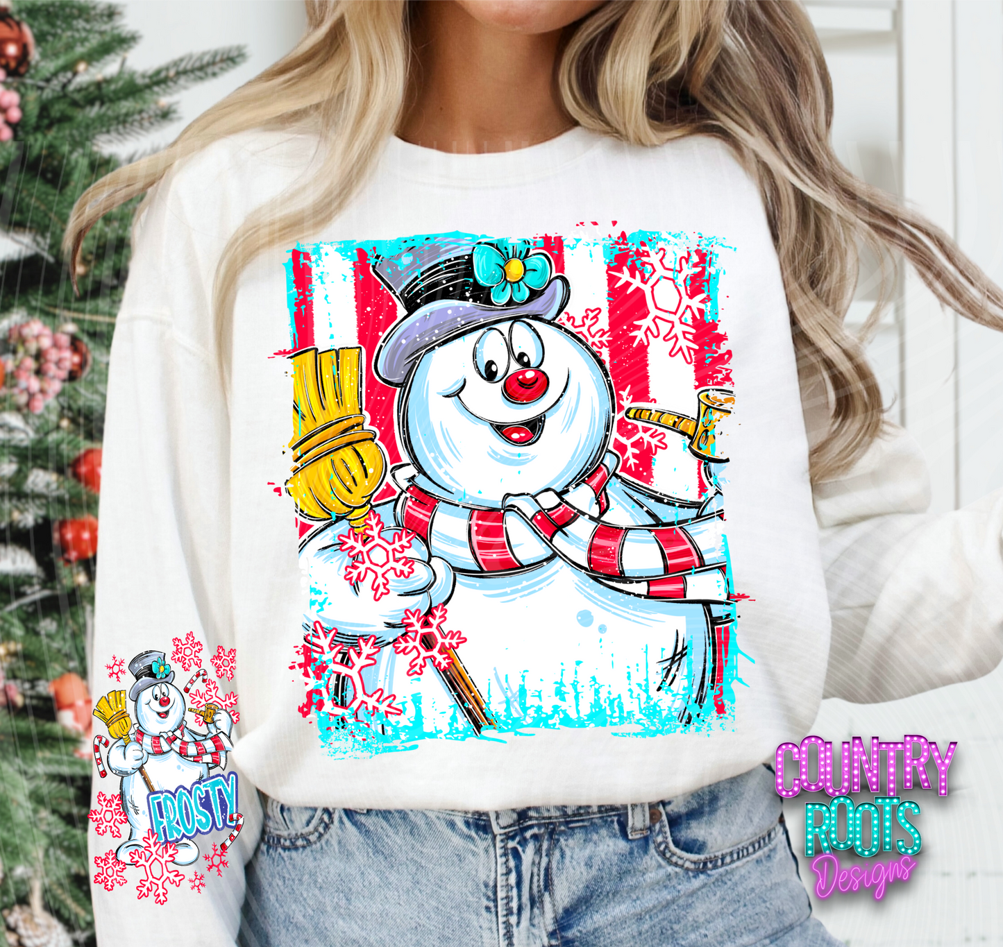 Christmas Snowman Selfie