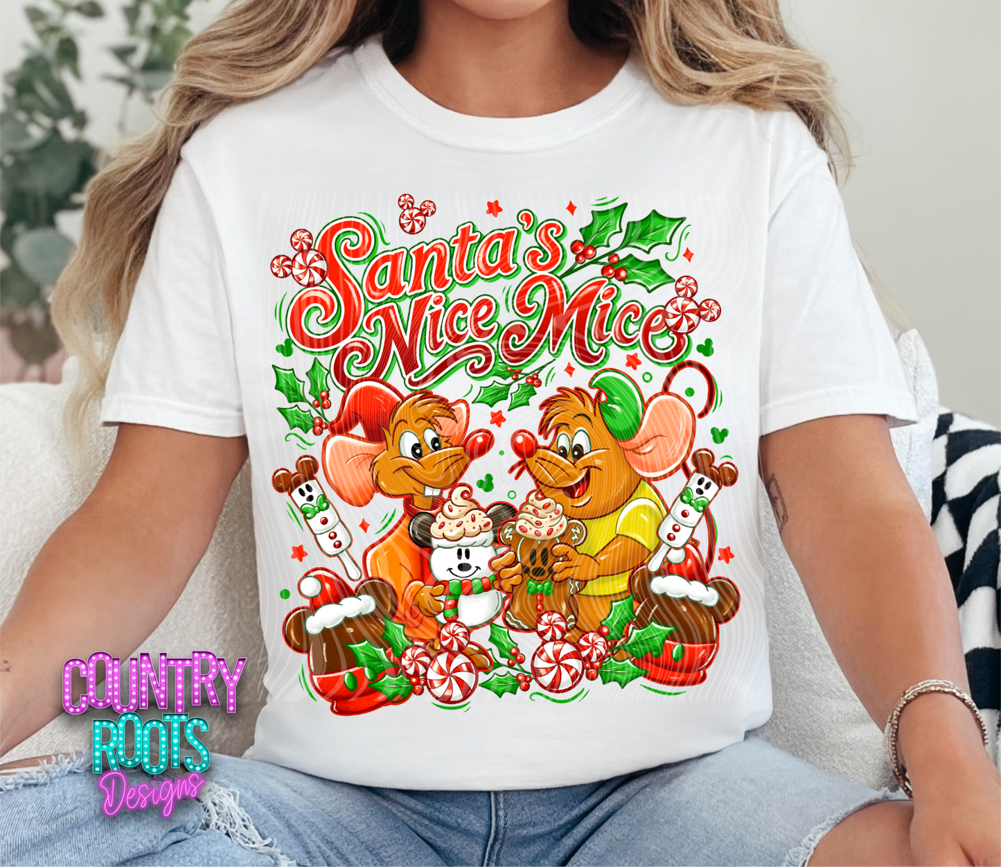 Santa's Nice Mice Tee