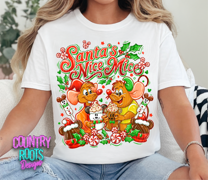 Santa's Nice Mice Tee